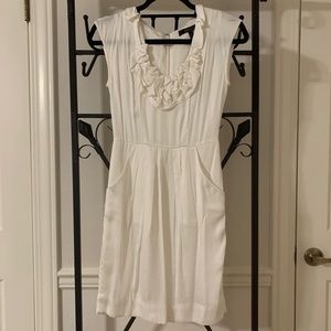 BCBGMaxAzria off white dress MSM6H852, size 0